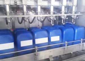 China Six Nozzles Jerrycan Fully Automatic Liquid Filling Machine on sale