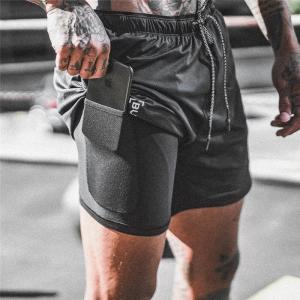 Quality Double Deck Running Wear , Quick Dry Shorts Joyord Brand Machine Washable wholesale