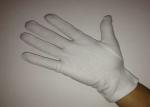Heavy Weight White Cotton Cosmetic Gloves Customized Color Premium Quality