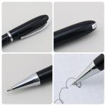 Sleek Metal Ballpoint Pen 1.0mm Classic Office Stationery Business Ball Pen