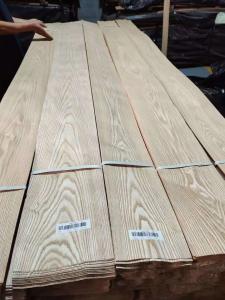 Quality Russian MDF Ash Wood Veneer Crown Cut 0.45mm Thickness Engineered Use wholesale