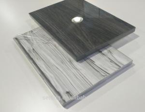 Quality Wardrobe Anti Scratch 6H Acrylic Wood Grain MDF Sheets wholesale