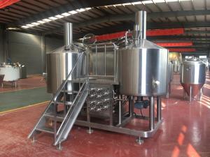Quality 5bbl Stainless Steel Brewing Equipment Vertical Type Polished Surface wholesale