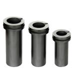 85mm Top Diameter Melting Aluminum Graphite Crucible 3kg Capacity for Metalworki