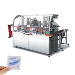 Quality 125mm Length 60Bags/Min Alcohol Pad Packing Machine wholesale