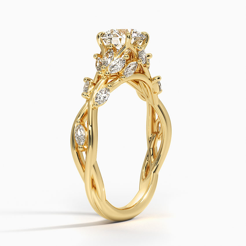 Secret Garden Diamond Engagement Ring For Women Or Girls