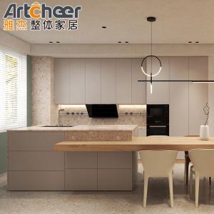 Quality Modular Wall Kitchen Cabinet Italian Designs Sample Custom Luxury Veneer Furniture wholesale