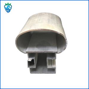 Quality Extruded Alloy Handrail Profiles Aluminum Tube Railing Villa Guardrail 6063 6061 T351 wholesale