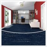 Square 50*50cm 60*60cm Woven Vinyl Tile For Bathroom / Meeting Room