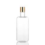 300ml Disc Cap Bottle Transparent PETG Material Recycable With Gold Lid