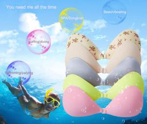 Quality Women push up strapless waterproof invisible Bra manufacturer wholesale