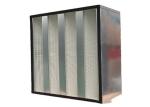 Ultra Capacity V Bank Air Filter With Superior Glass Fibre Media