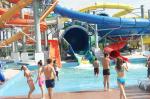 Fiberglass Outdoor Spiral Slide Water Pool Slide Playground For Amusement Park