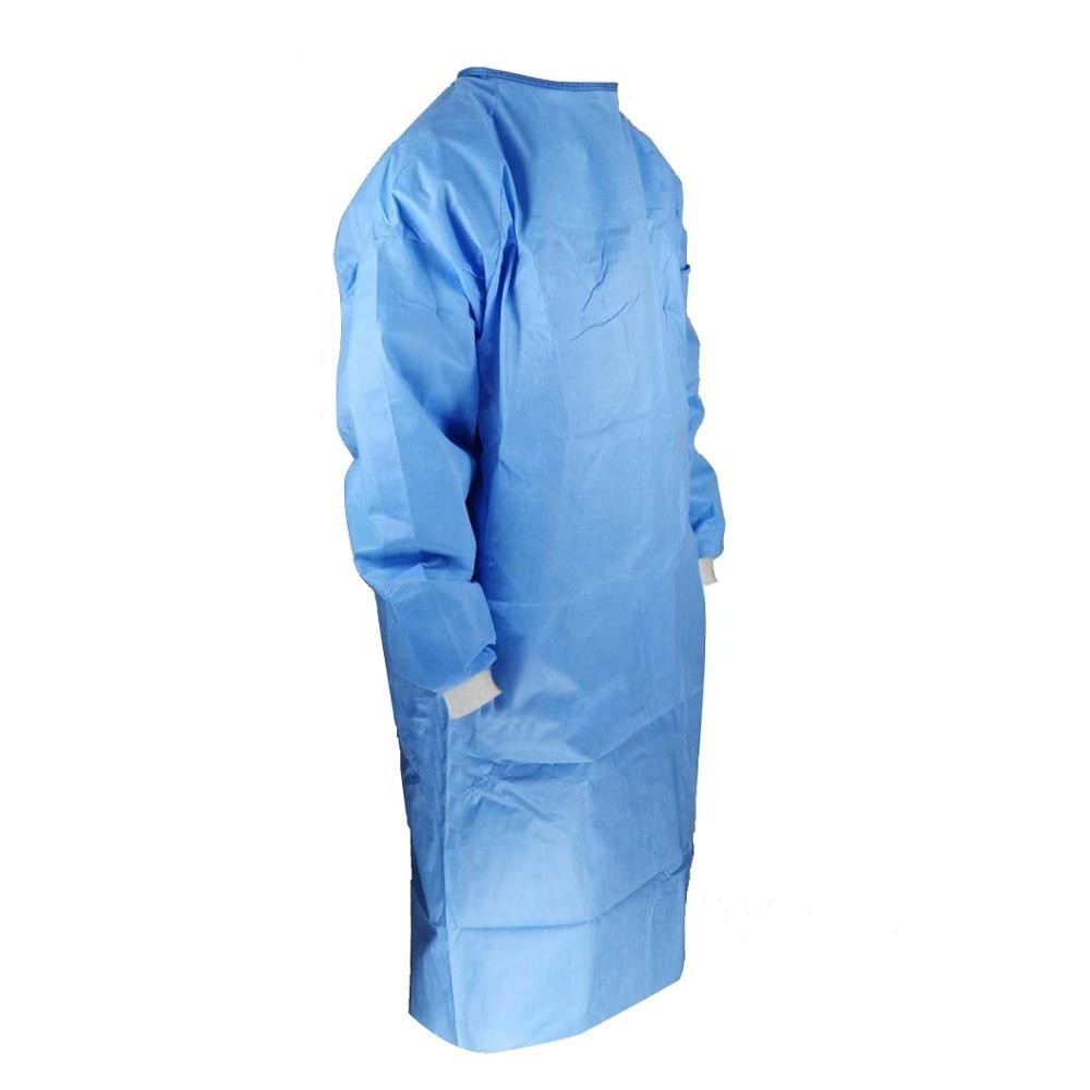 Waterproof Disposable Isolation Gowns Used In Hospital High Breathable