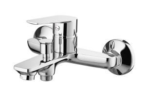 Quality Chrome Brass Bath Shower Faucet Surface-Mounted Single Lever wholesale