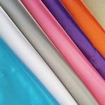 Flame Retardant 100% Polyester Woven Gold Satin Fabric For Apparel