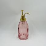 3Pcs Colorful Style Glass Bathroom Accessories Set With Crack Effect And