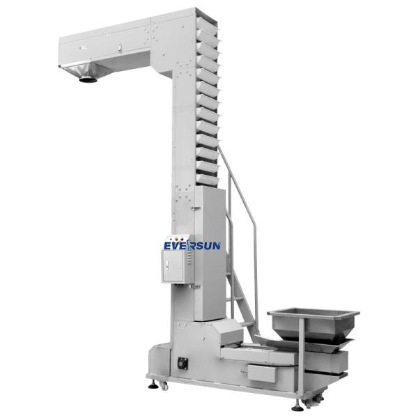 Cheap Stainless Steel Vertical Belt Lifting Z Type Conveyor System for sale