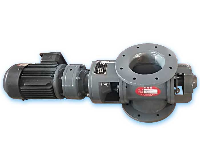 Stable Output Impeller Feeder , Rotary Valve 300mm Diamter Convenient
