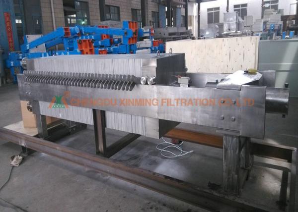 Suspension Solid Liquid Separation Stainless Steel Filter Press Corrosion