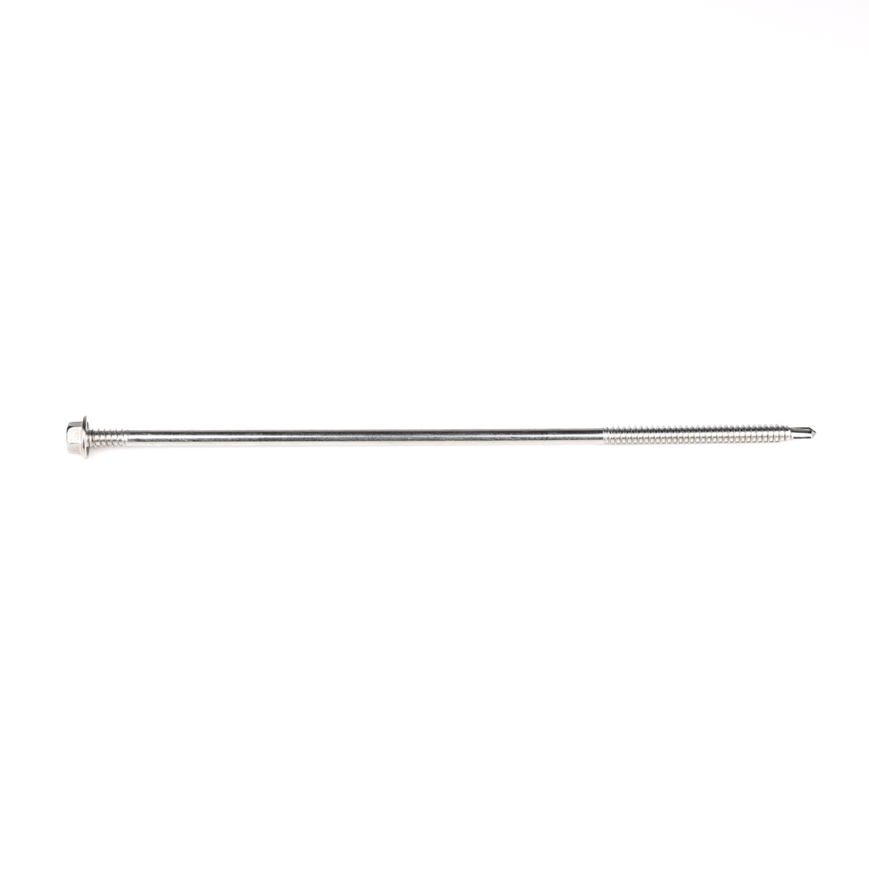 Installation with Stainless Steel Tapping Screws and Double Thread Self Drilling Screw