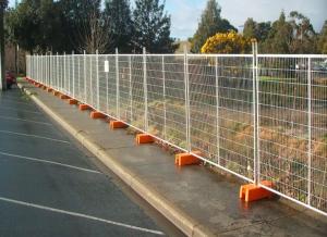 Quality 6 Foot Welded Wire Temporary Metal Fence Panels 75 X 100mm AkzoNobel Coating wholesale