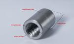 12mm Threaded Rebar Coupler Steel Bar Connecting Sleeve