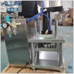 SUS304 Eye Shadow Cosmetic Powder Pressing Machine Semi Automatic Compaction