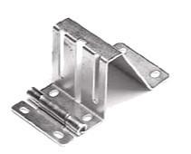 Quality Industrial Garage Door Side Hinge Galvanised Steel / White Ral 9010 wholesale