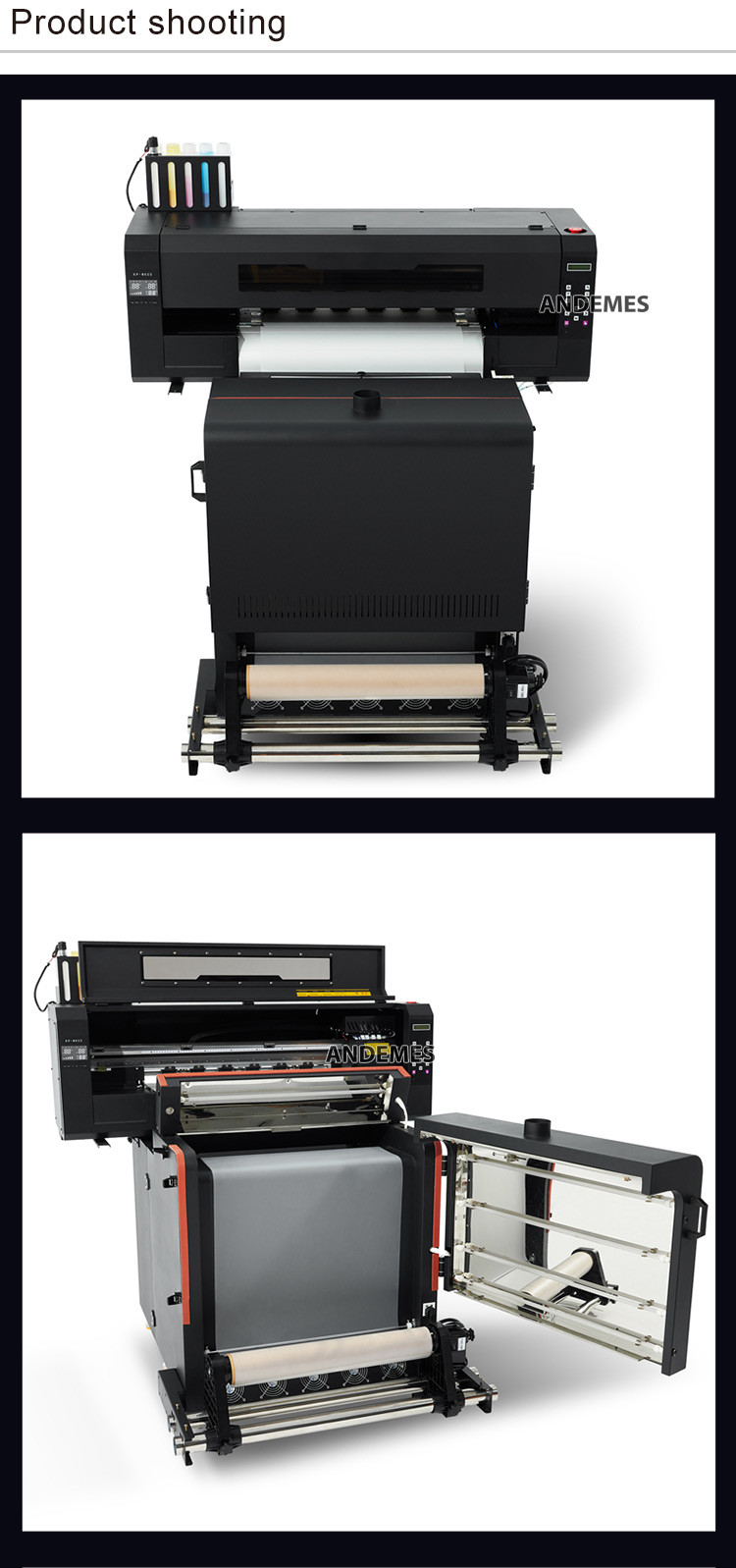 XP600/I3200 Print Head DTF Transfer Printer With A1 24 Inches Printing Width