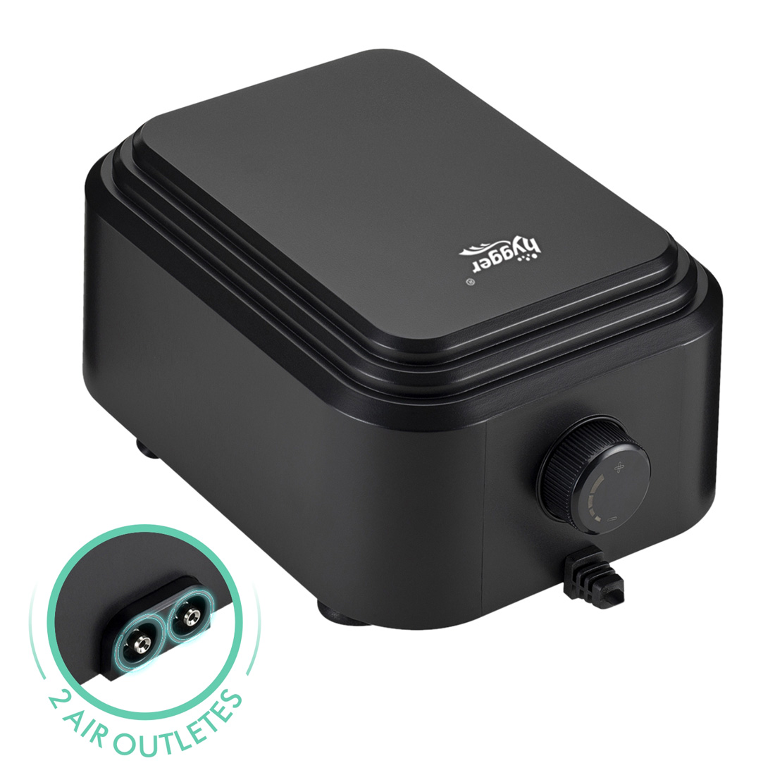 10W Dual Outlet Silent Aquarium Pum Bubbler