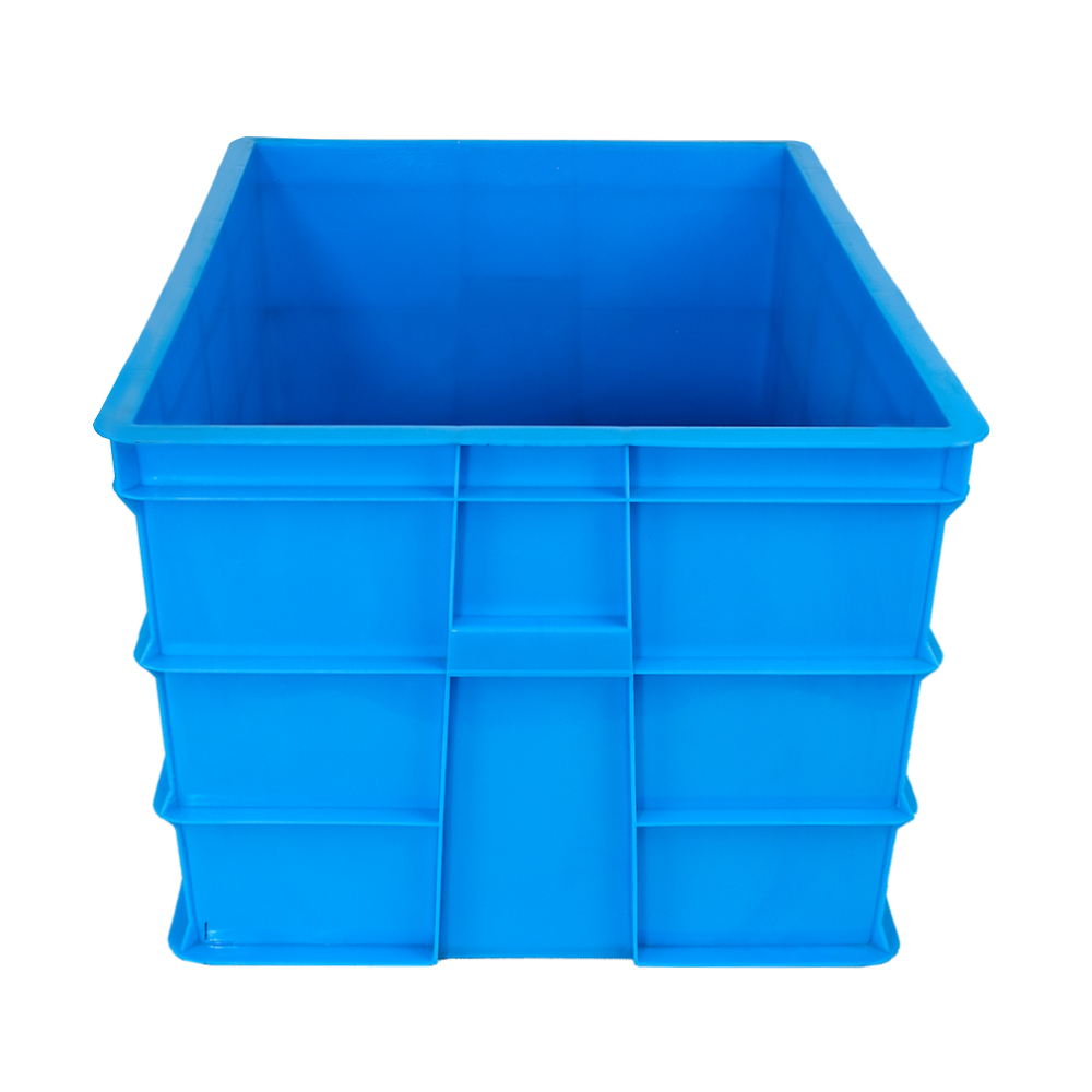 Solid Logistics Plastic Crate for Eco-Friendly HDPE Food Mobile Turnover Box in Market