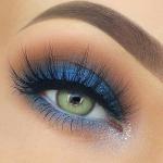 Tricolor Natural Color Contact Lens Circle Yearly Himalaya Grey Brown Blue