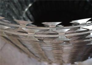 Quality BTO-10 Coil Fence Barbed Galvanized Razor Wire With Blades wholesale