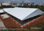 25 Meter Width Glass Marquee Tent For Temporary Horse Riding Tear Resistant
