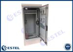 Galvanized Steel 32U Outdoor Electrical Cabinet For Electronic Equipment