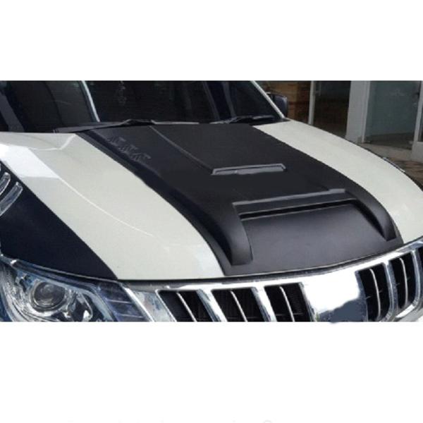 Cheap Matte Black Front Bumper Guard Hood Scoop Engine Bonnet Cover for sale