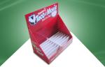 Red Cardboard Countertop Displays Cardboard Tabletop Display Box for Adult