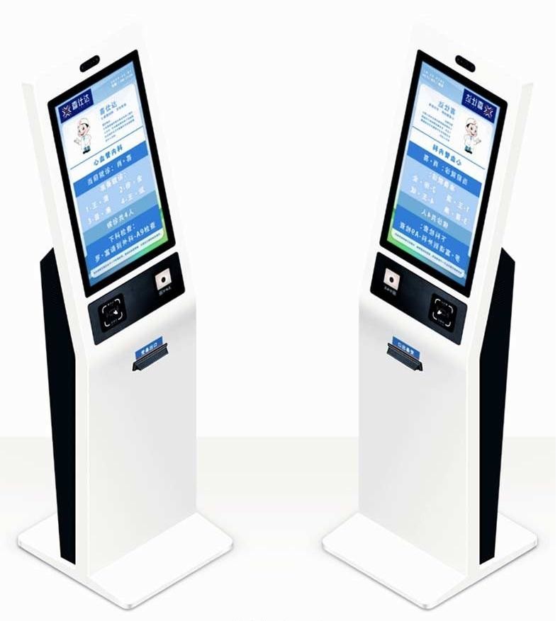 27 Inch Capacitive Touch Vertical Query Self Service Terminal All-In-One Machine