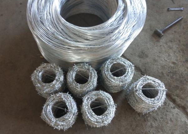 Galvanized Barb Wire Iron Products Double Twist Positive And Negative Anti-Theft