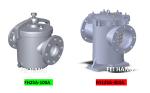 IMPA 872007 CAN WATER FILTERS-MARINE CAN WATER STRAINER 5K-100A S-TYPE JIS F7121