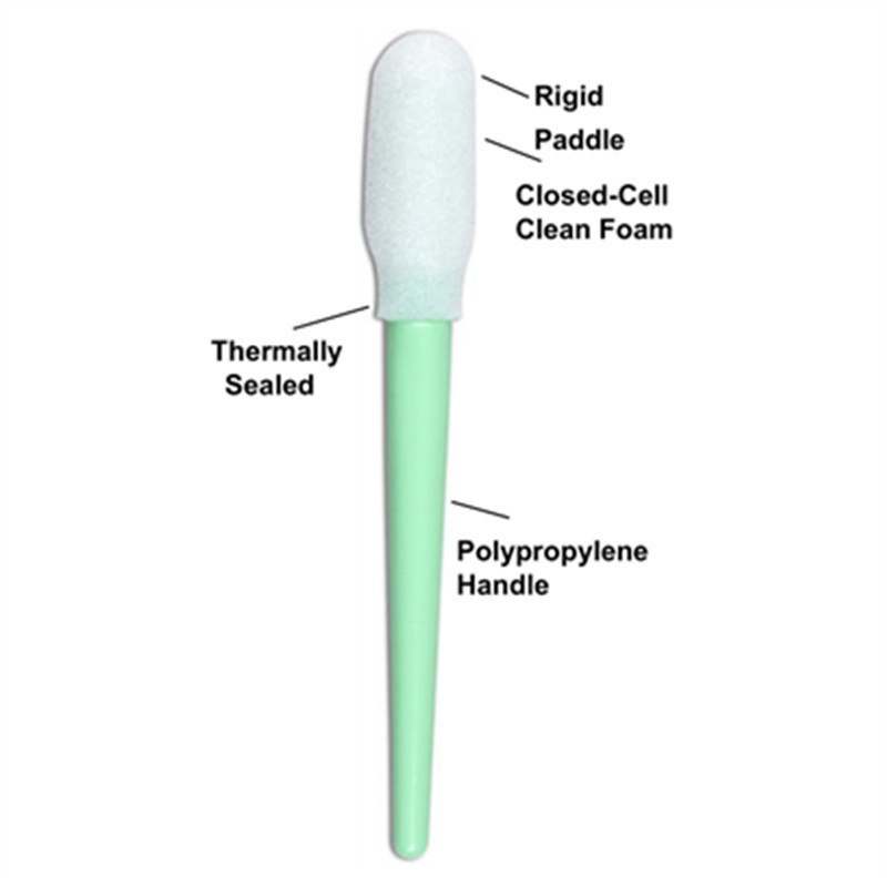 Big Sponge Tip Head Make Polyurethane Foam Swab Short Stick