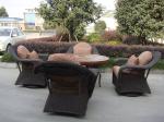 5pcs luxury America barbecue dining furniture
