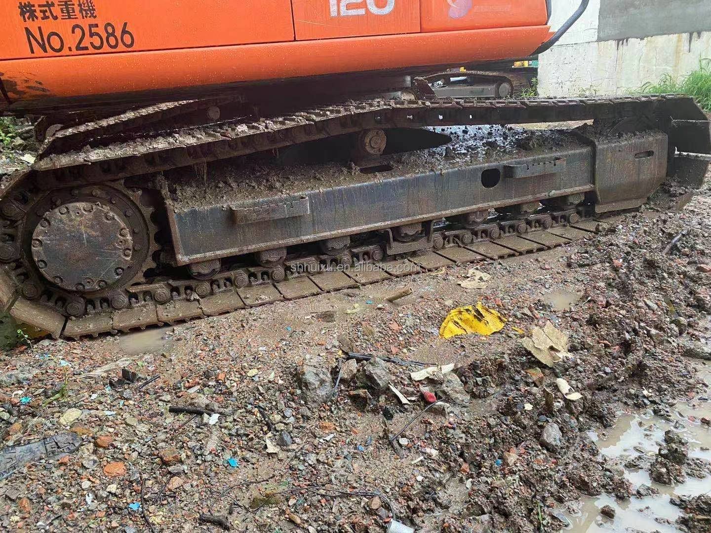 Hitachi hot sale Used digging machine Japanese HITACHI 120 for sale Second hand hydraulic Crawler Excavator good condition