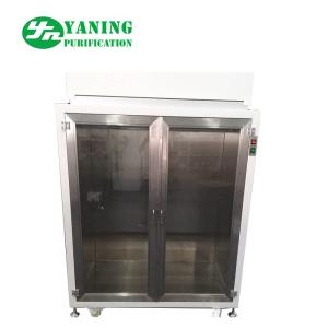 Quality Mini Laminar Flow Clothes Storage Cabinets With Doors , SS Clean Room Furniture wholesale