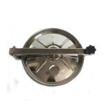 SS304 SS316L Circular Manhole None Pressure Sanitary Tank Hatch Covers
