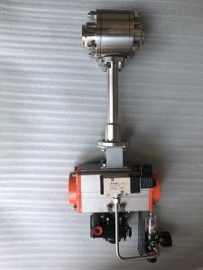 Quality CF3/CF8 SS304/SS316 Cryogenic Pneumatic Ball Valve For LNG/LOX/LN2/LAR Body SS304/316 wholesale