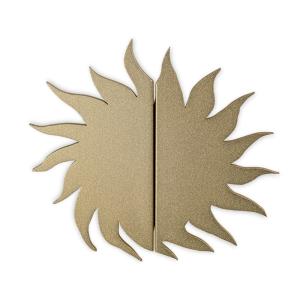 Quality Luxury 11cm Sun Flower Cabinet Gold Handles For Home Hardware wholesale