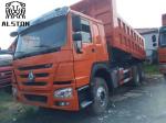 Diesel Fuel Used Howo Dump Trucks 375HP 40T For Sale