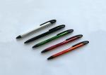 Popular clips Brushed Metal Promotion Pen with Laser Logo (M114)